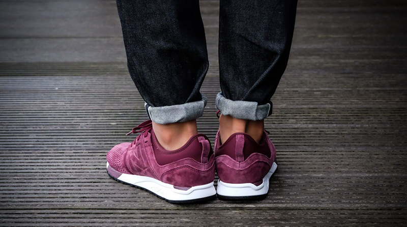 NEW BALANCE 247 BURGUNDY MRL247LR 酒红色 图片9