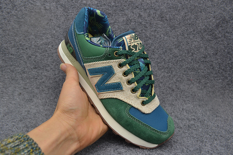 New Balance ML574OHT  NB新百伦 蓝绿色系列 图片9