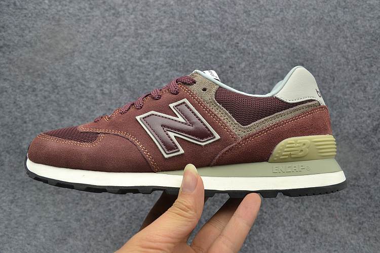 New Balance ML574VB  NB新百伦 酒红色系列 图片3