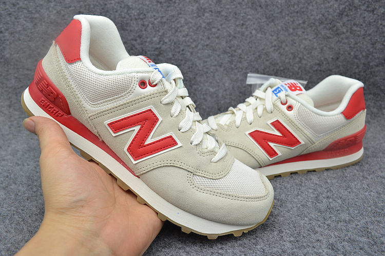 New Balance WL574RSA  NB新百伦 灰/红系列