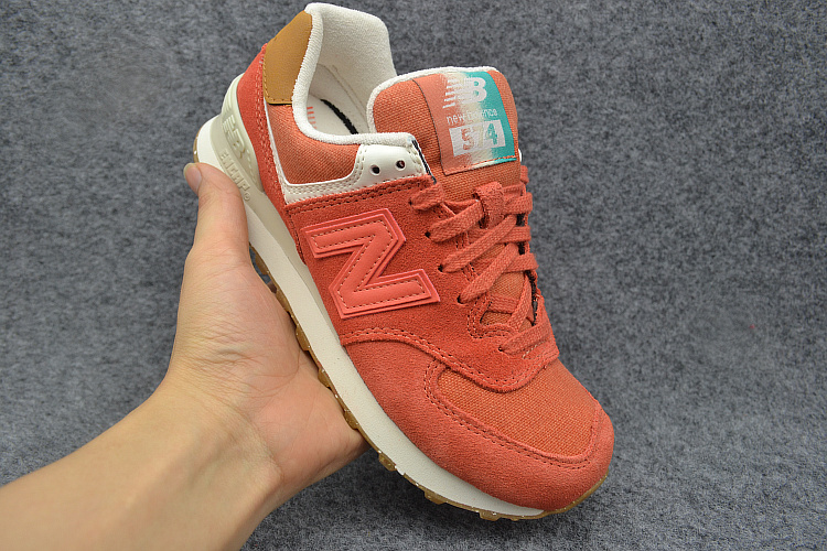 New Balance WL574SEA  NB新百伦 橘粉色系列 图片1