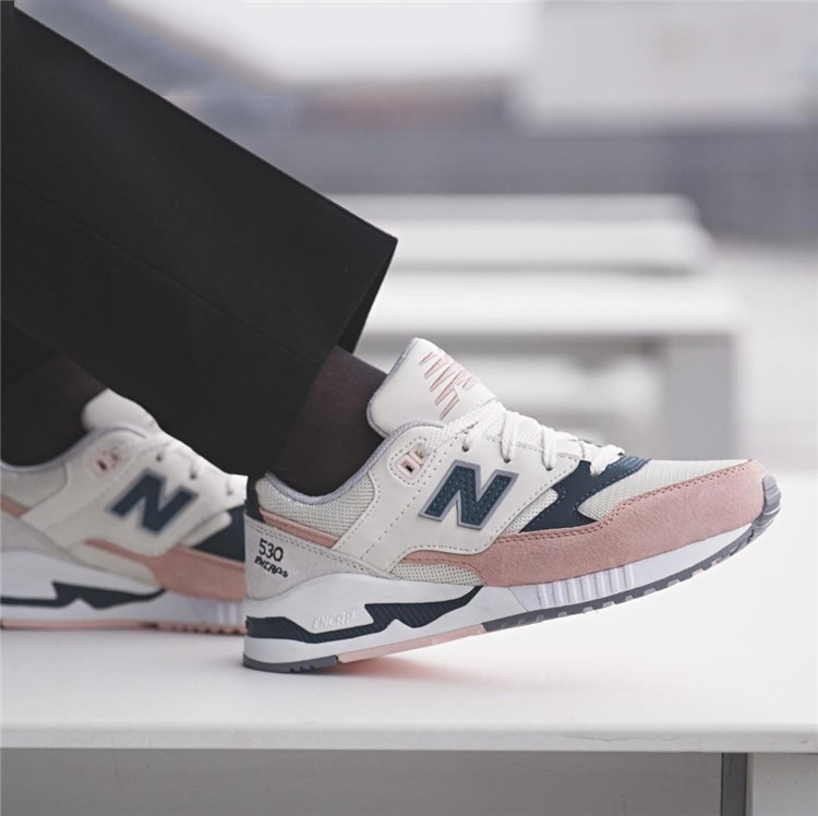 New Balance 530系列 复古慢跑鞋 珊瑚粉