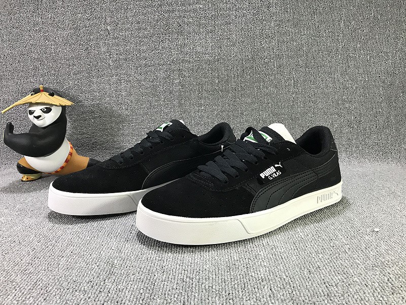 彪马 PUMA SUEDE Classic 全黑 图片1