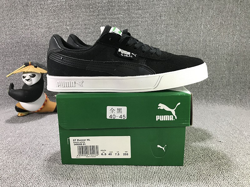 彪马 PUMA SUEDE Classic 全黑 图片7