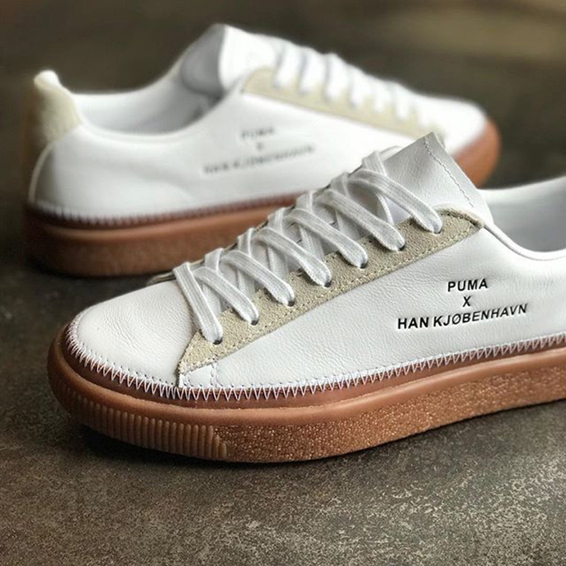 彪马 PUMA CLYDE X HAN KJ?BENHAVN 棕底 图片4