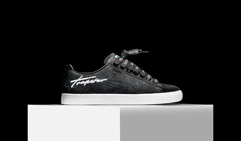 彪马 Puma X Trapstar Clyde Bold 小黑鞋 图片3