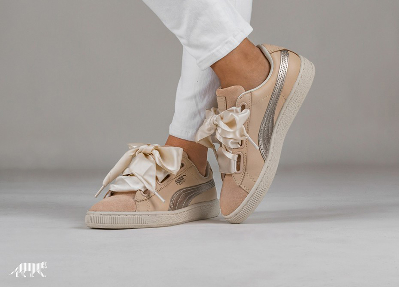 彪马 PUMA BASKET HEART UP (NATURAL VACHETTA )   杏色 图片2