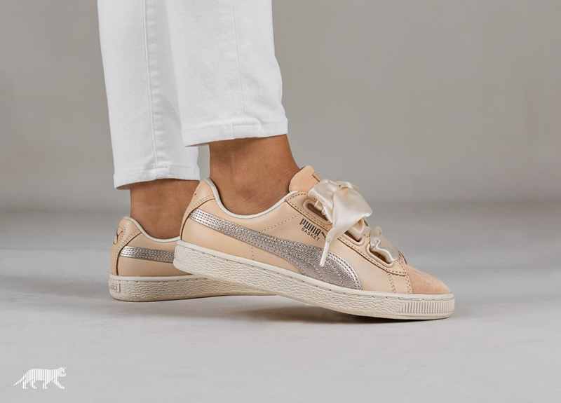 彪马 PUMA BASKET HEART UP (NATURAL VACHETTA )   杏色 图片3