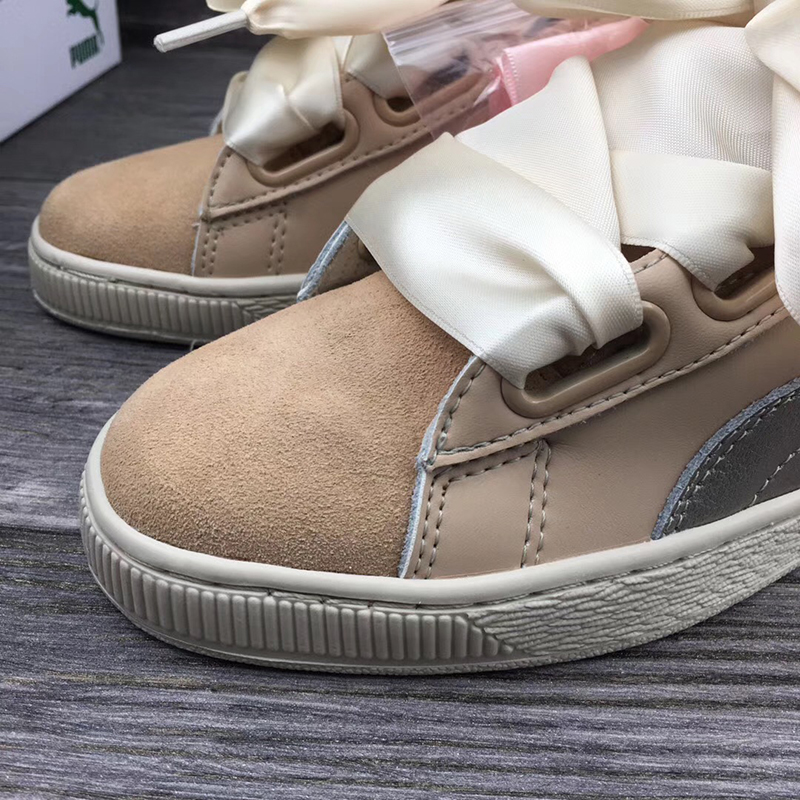 彪马 PUMA BASKET HEART UP (NATURAL VACHETTA )   杏色 图片6