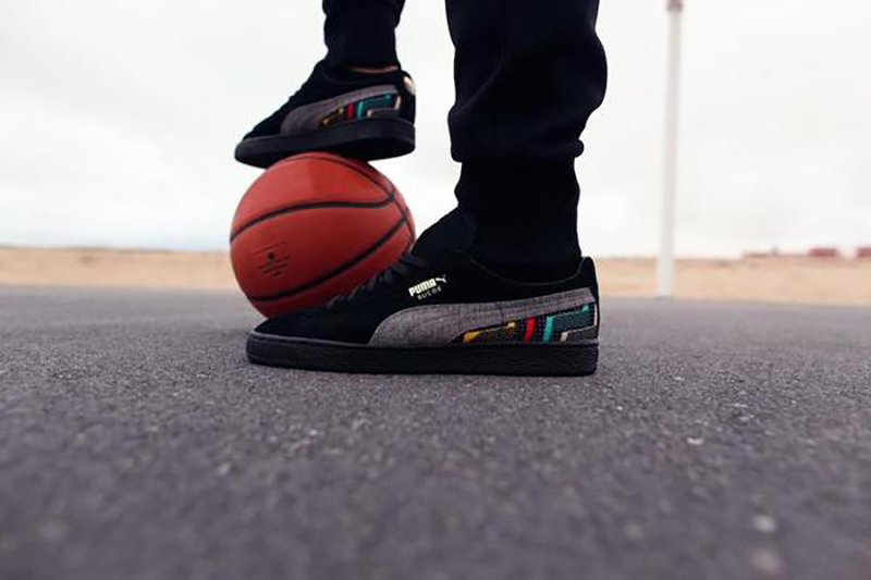 PUMA SUEDE BHM JERSEY 黑人月限量 图片1