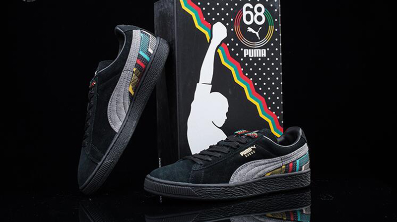 PUMA SUEDE BHM JERSEY 黑人月限量 图片2