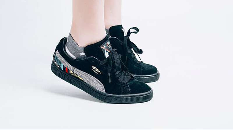 PUMA SUEDE BHM JERSEY 黑人月限量 图片6