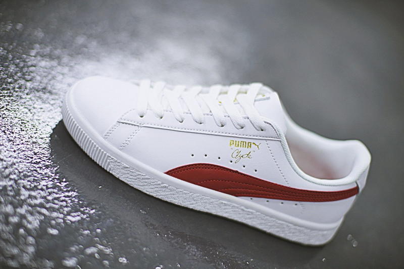 puma clyde core L foil lux金标高阶sneaker 红白色 图片2