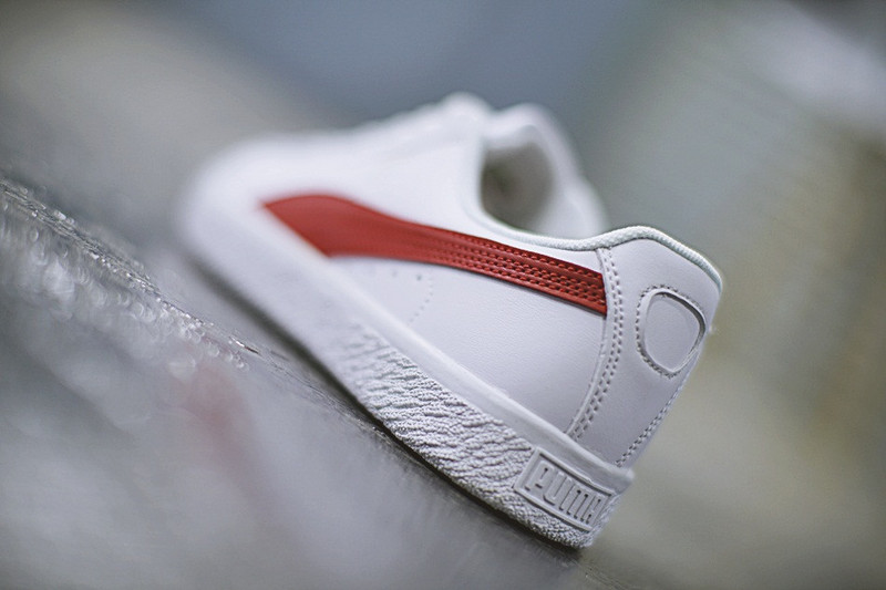 puma clyde core L foil lux金标高阶sneaker 红白色 图片6