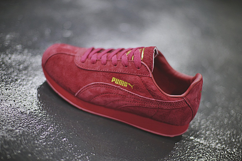 彪马都灵Puma Turin Suede vintage sneaker 复古红 图片2