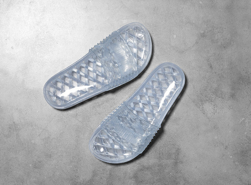 蕾哈娜 x FENTY x PUMA Jelly Slides 果冻水晶浴室潮流拖鞋 水晶蓝 图片7