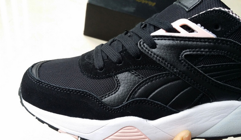 Puma R698 X Vashtie 联名复古sneaker 黑粉 图片6