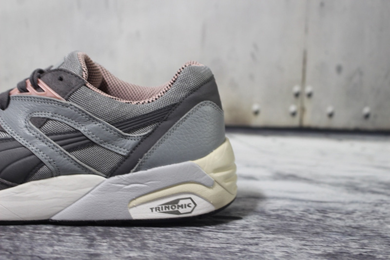 Puma R698 X Vashtie 联名复古sneaker 灰粉 图片5