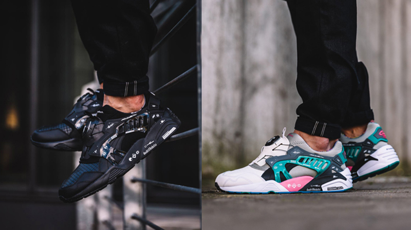 Puma Disc Blaze x GraphersRock 限量联名款 飞蝶转盘复古跑鞋