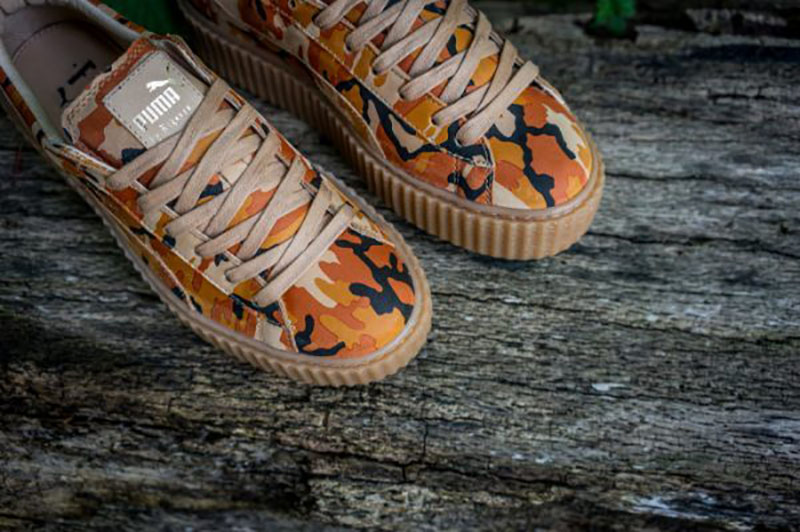 PUMA X Rihanna Creepers 迷彩松糕鞋 图片2