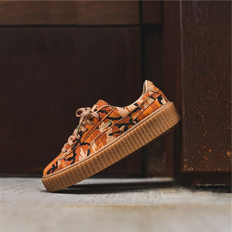 PUMA X Rihanna Creepers 迷彩松糕鞋 图片3