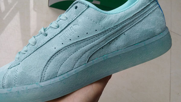 复活节彩蛋 果冻底 Puma Suede Classic Easter FM 薄荷色 图片7