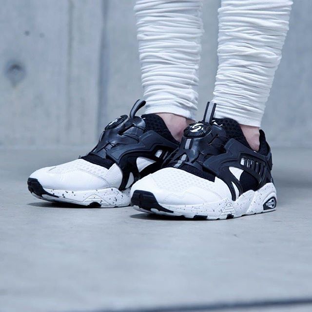 Monkey Time x PUMA Disc BlazeOrcinus orca高街sneaker 虎鲸黑白  图片3