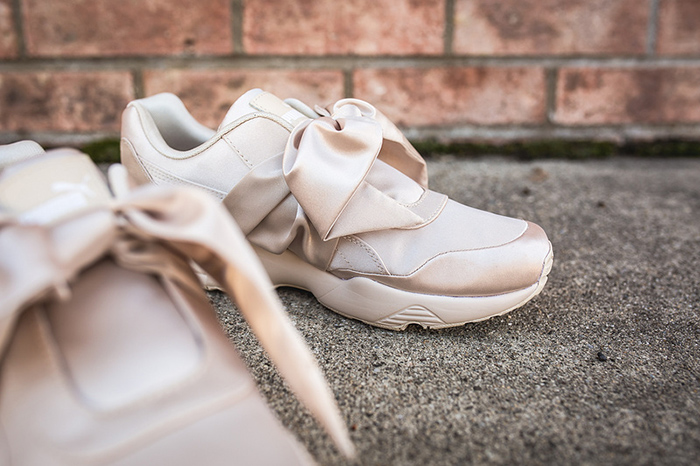 Rihanna x Puma Fenty Bow Trinomic sweet lavender 香槟白 图片7