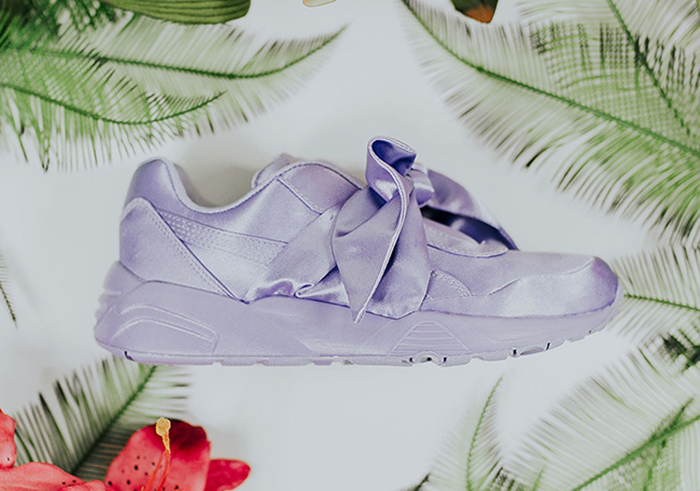 Rihanna x Puma Fenty Bow Trinomic sweet lavender 熏衣草紫 图片3