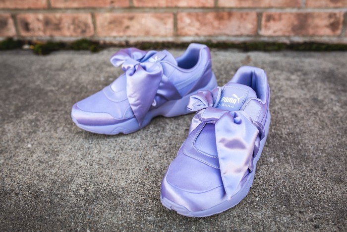 Rihanna x Puma Fenty Bow Trinomic sweet lavender 熏衣草紫 图片8