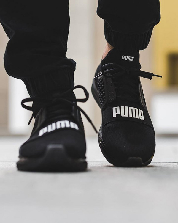 Puma Ignite Limitless 激发无限系列潮流慢跑鞋 黑色 图片9