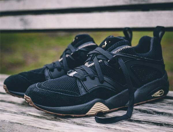 Puma Blaze of Glory X Careaux 黑金 图片7