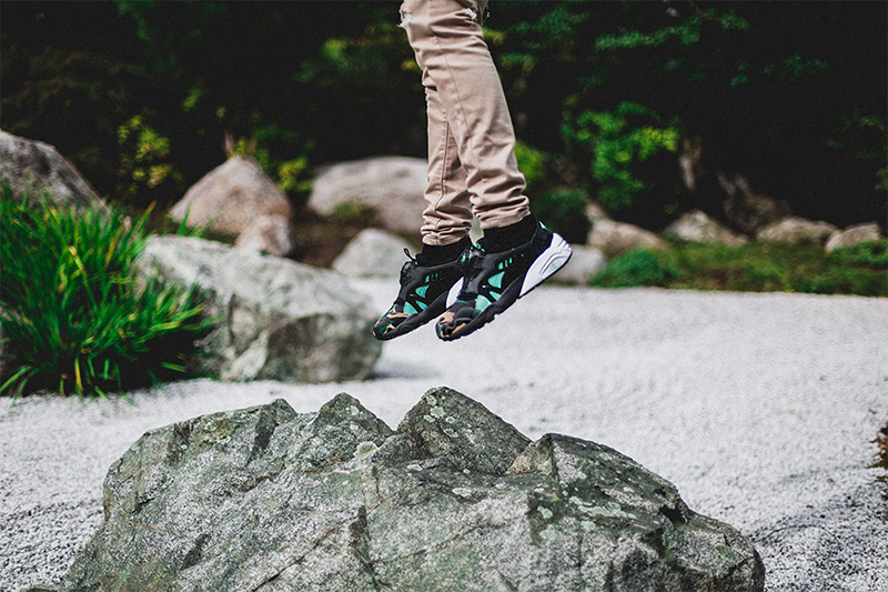 Atmos x Puma Disc Blaze Night Jungle飞蝶转盘联名限量 迷彩