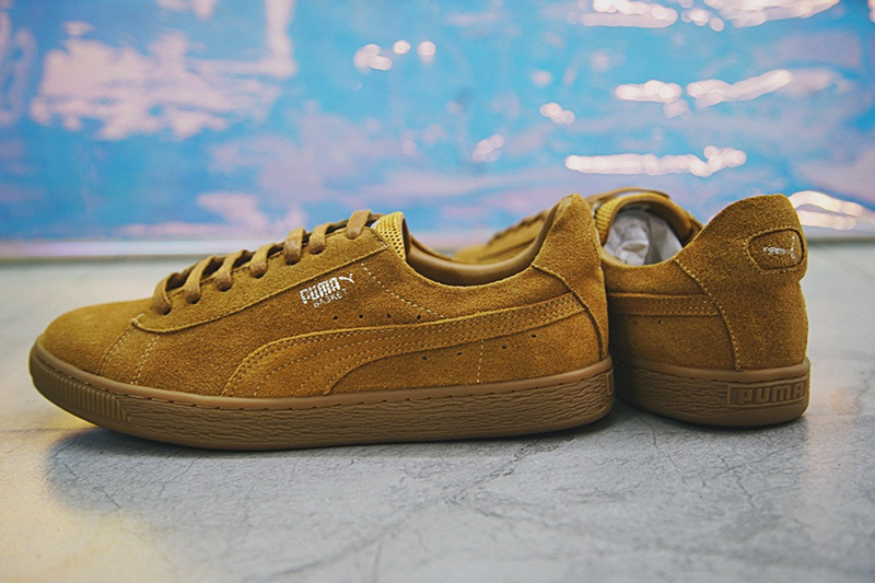 Puma Suede Classic Basket 经典皮革板鞋系列“麦黄生胶底”