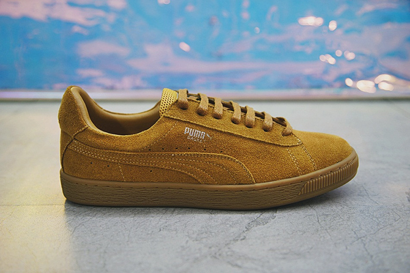 Puma Suede Classic Basket 经典皮革板鞋系列麦黄生胶底 图片4