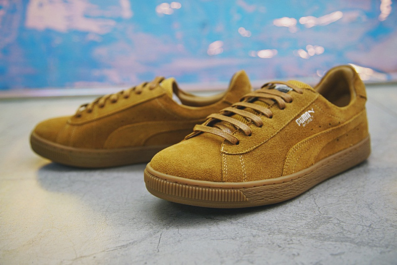 Puma Suede Classic Basket 经典皮革板鞋系列麦黄生胶底 图片7