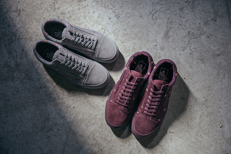 UNDERCOVER x Vans OG Old Skool LX 联名鞋款帆布滑板板鞋 淡紫色