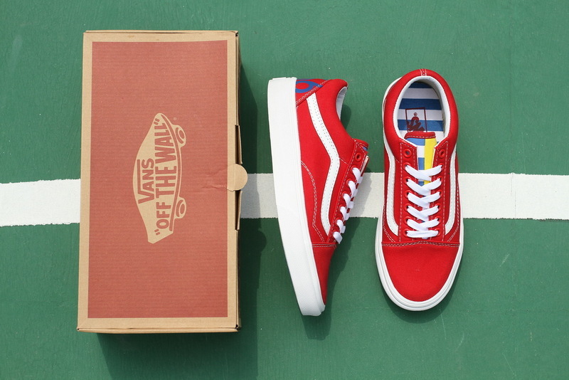 VANS1966元限定OLD SKOOL 红色  图片3