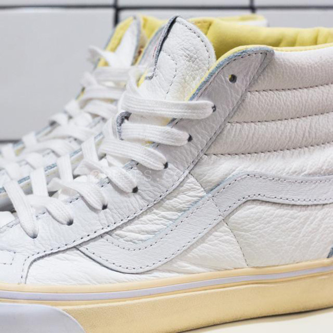 FLY X VANS Sk8-Hi Reissue奶油小方限量 VN0A38GIJ7O 图片7