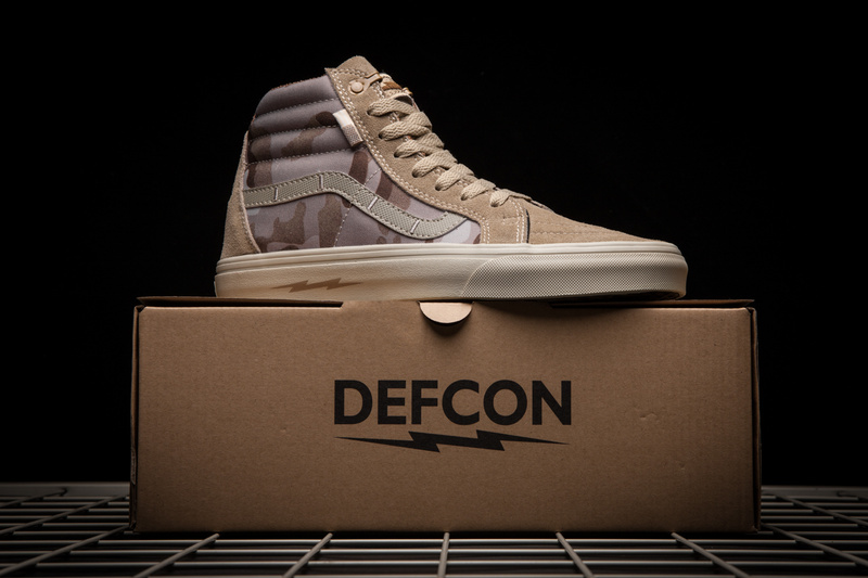 17AW SK8-hi pro高端鞋型 Syndicate Defcon 杏色 图片6