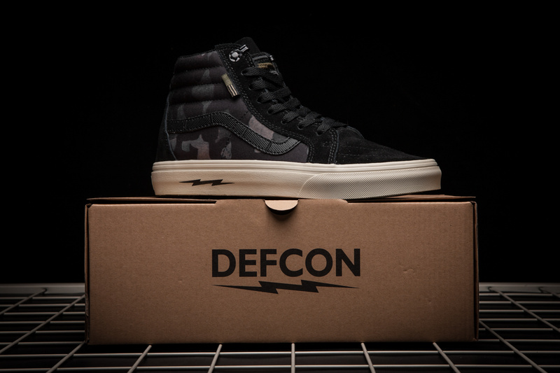 17AW SK8-hi pro高端鞋型 Syndicate Defcon 黑色 图片3