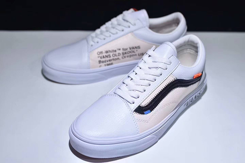 OFF-WHITE x Vans oldskool Virgil Abloh白色 图片6