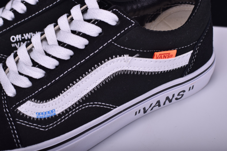 OFF-WHITE x Vans Old Skool 系列OW黑白 图片4