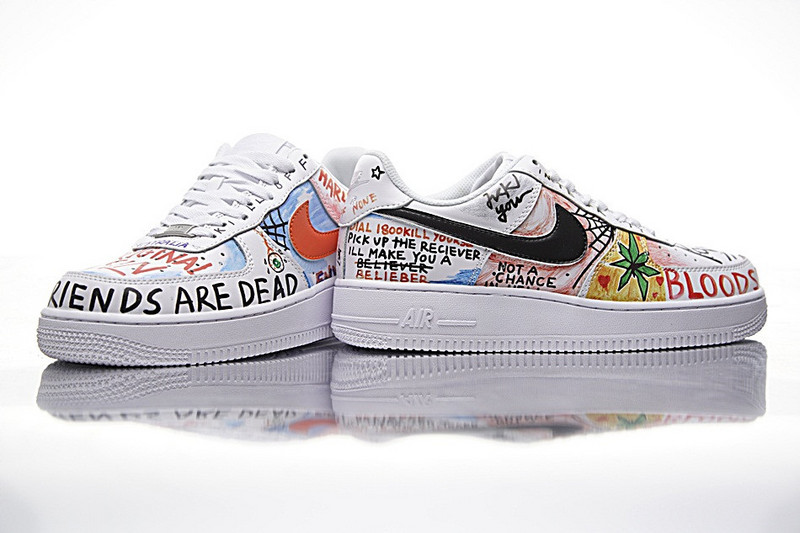 Nike   VLONE x  Nike  Air Force 1 Low 空军一号  经典低帮板鞋  夏威夷涂鸦 图片4