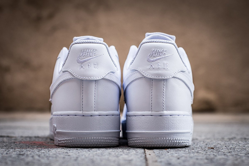 NIKE AIR FORCE 1 07 QS SWOOSH PACK 魔术贴黑白彩色换钩白彩勾 图片6