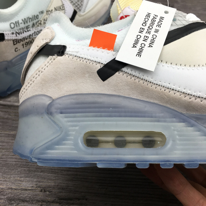 NIKE Air Max90 X Off White 联名 白冰蓝底 图片3