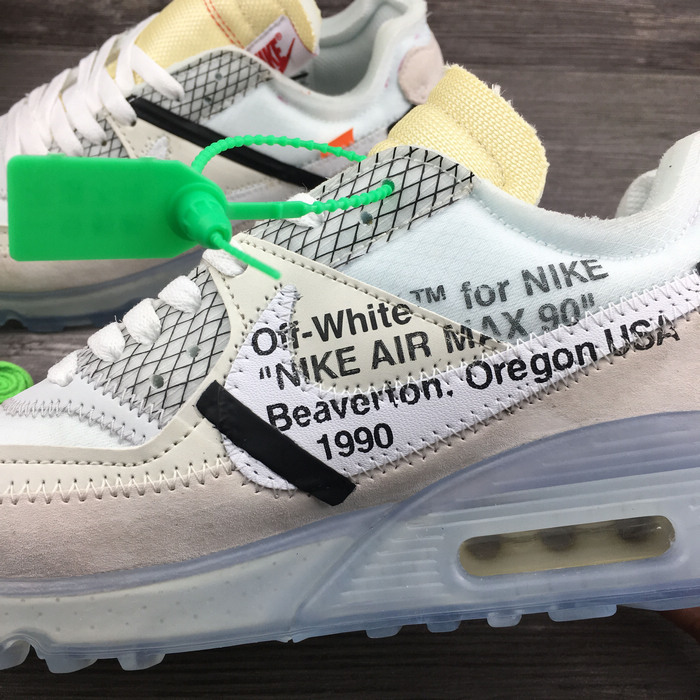 NIKE Air Max90 X Off White 联名 白冰蓝底 图片4