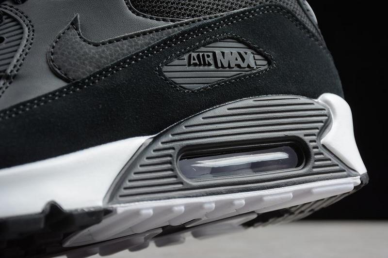 NIKE AIR MAX 90 复古运动鞋 黑色 图片3