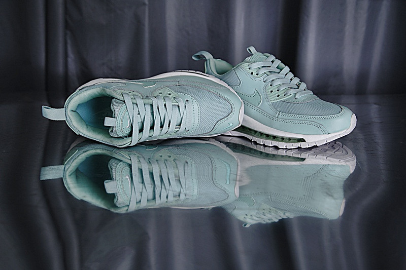 Nike Air Max 90+97 hybrid 混合版气垫慢跑鞋  薄荷绿