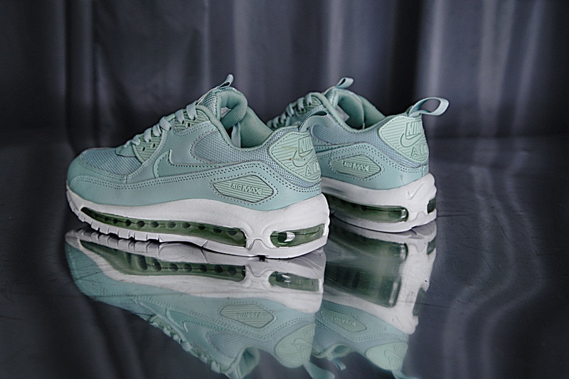 Nike Air Max 90+97 hybrid 混合版气垫慢跑鞋  薄荷绿 图片5